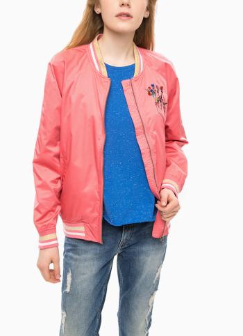 Pepe Jeans dámský růžový bomber Amie z kolekce Andy Warhol - S (337)