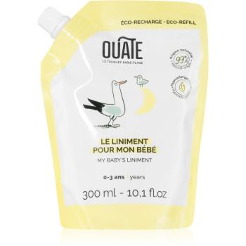 OUATE Liniment For My Baby jemná čisticí emulze pro děti od narození náplň 300 ml