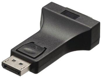 Nedis CCGB37925BK - 1x DisplayPort – DVI Adaptér | DisplayPort Zástrčka - DVI-I 24+5-pin Zásuvka | Černá barva