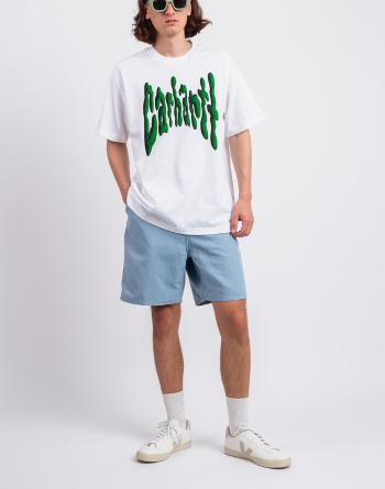 Carhartt WIP Walter Single Knee Short Místy Sky rinsed M