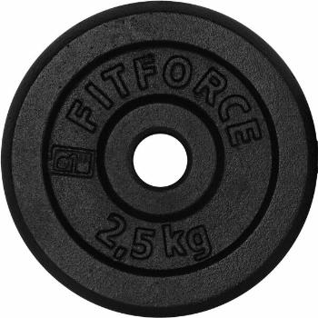 Fitforce PLB 2,5KG 25MM Nakládací kotouč, černá, velikost 2,5 KG