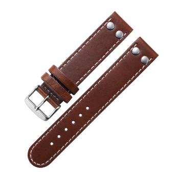 Řemínek Laco Pilot Strap Brown - 22 mm - L – Standardní délka (doporučujeme)