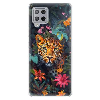 Odolné silikonové pouzdro iSaprio - Flower Jaguar - Samsung Galaxy A42