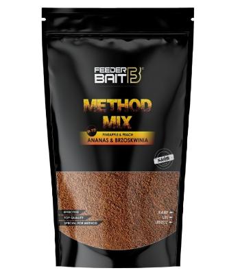 Feederbait methodmix 800 g - r72 ananas broskev