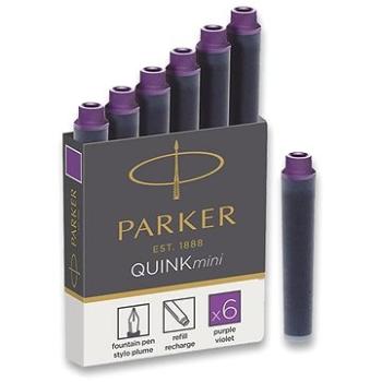 PARKER Inkoustové bombičky, krátké, fialové (1950410)