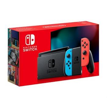 Nintendo Switch - Neon Red&Blue Joy-Con  (045496452629)