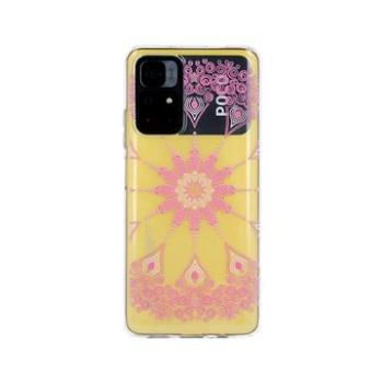 TopQ Kryt Xiaomi Poco M4 Pro 5G silikon Pink Mandala 71220 (Sun-71220)