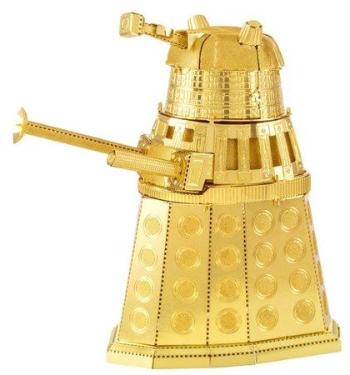 METAL EARTH 3D puzzle Doctor Who: Dalek (zlatý)