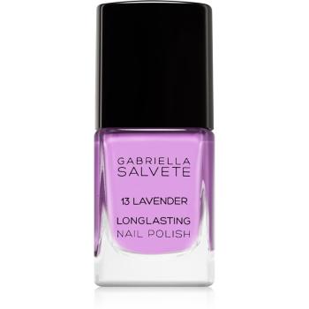 Gabriella Salvete Longlasting Enamel dlouhotrvající lak na nehty s vysokým leskem odstín 13 Lavender 11 ml