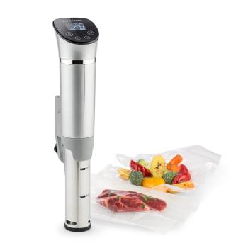 Klarstein QuickStick Flex, Sous-Vide vařič, 1300 W, 3D cirkulace, IPX7, časovač, 0 - 95 °C, stříbrný