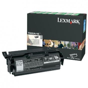 LEXMARK T650A11E - originální toner, černý, 7000 stran