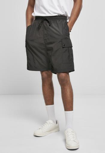 Urban Classics Nylon Cargo Shorts black - 5XL