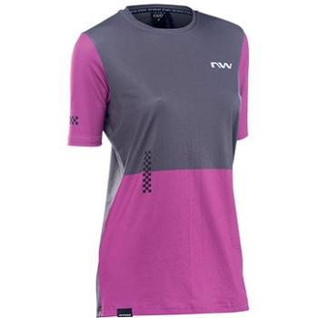 Northwave Xtrail 2 Woman Jersey Short Sleeve Dark Grey/Pink  (SPTcyk551nad)