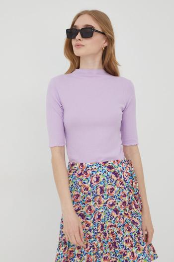 Tričko Vero Moda fialová barva