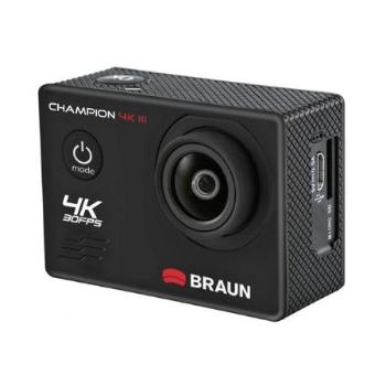 Braun outdoorová videokamera Champion 4K III, WiFi, vodotěsné pouzdro