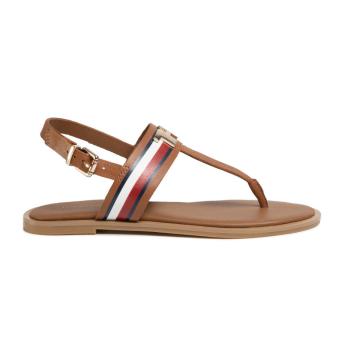 Tommy Hilfiger dámské hnědé sandály - 36 (GU9)