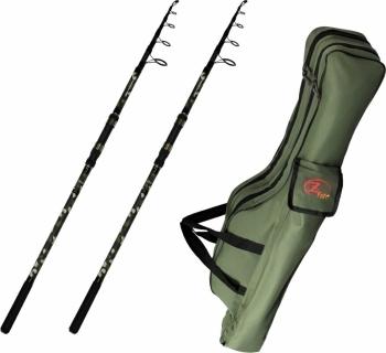 ZFISH Combo 2x Kingstone Telecarp + Case Prut 3,6 m 3,0 lb 5 dílů