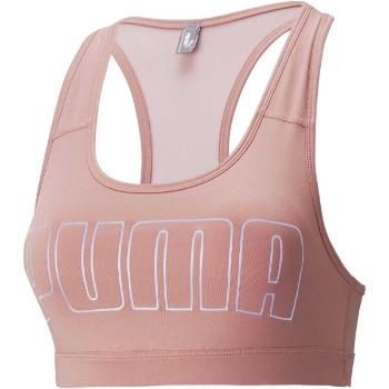 Puma MID IMPACT 4KEEPS GRAPHIC BRA PM Dámská sportovní podprsenka, oranžová, velikost M