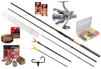 Carp expert prut starfish method feeder set 3,6 m 80-150 g + naviják a přislušenství