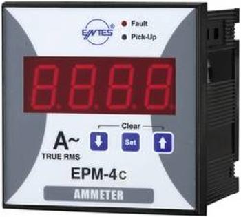 Panelový programovatelný ampérmetr Entes, EPM-4C-96, 50 mA - 10 kA