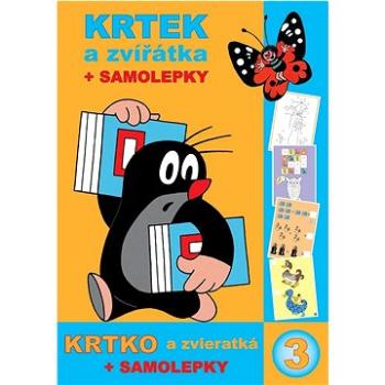 Krtek a zvířátka  počítání, malování, hry + samolepky (859-5-387-0376-1)