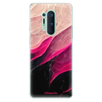 Odolné silikonové pouzdro iSaprio - Black and Pink - OnePlus 8 Pro