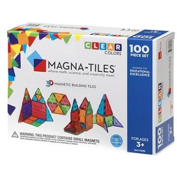 Magna-Tiles 100 průhledná (631291043003)