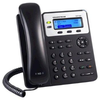 Telefon Grandstream GXP-1620 VoIP, LCD display, 2x SIP, 2x LAN, SRTP, TLS, 3 prog. tlačítka, GXP1620