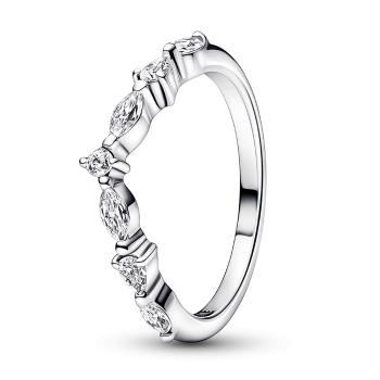 Pandora Okouzlujicí stříbrný prsten se zirkony 192390C01 54 mm