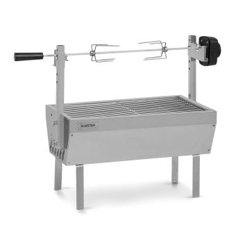 Klarstein Sauenland Mini, rotační gril s rožněm, otočný špíz, 4W, 12 kg max, ušlechtilá ocel