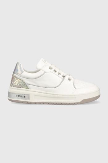 Sneakers boty Guess Tokyo bílá barva, FL5TKY SMA12 WHITE