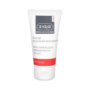 Ziaja Med Anti-Wrinkle Treatment Smoothing Night Cream 50 ml noční pleťový krém poškozená krabička na všechny typy pleti; na rozjasnění pleti