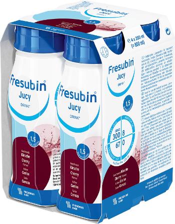 Fresubin Jucy drink perorální roztok Višňová příchuť 4 x 200 ml