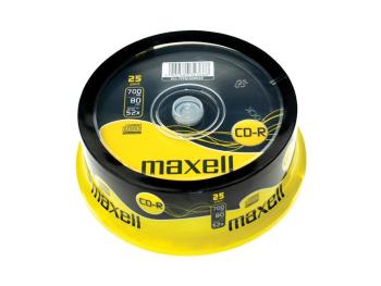 CD-R 700MB MAXELL 52x 25ks