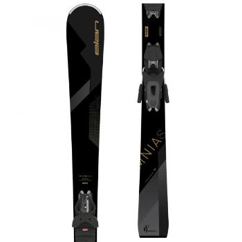 Elan INSOMNIA S LS + ELW 9 GW Dámské sjezdové lyže, černá, velikost 150
