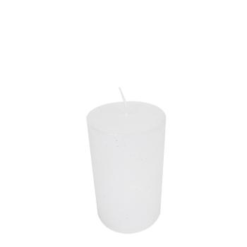 Bílá nevonná svíčka S  válec  - Ø 5*8cm BRKW58