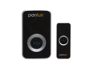 Panlux PN75000002 PANLUX ZVONEK DELUXE bezdrátový  černo-stříbrný