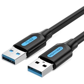Vention USB 3.0 Male to USB Male Cable 1m Black PVC Type (CONBF)