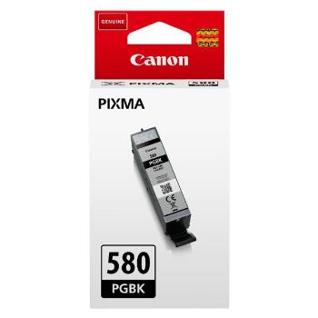 CANON PGI-580 BK - originální cartridge, černá, 11,2ml