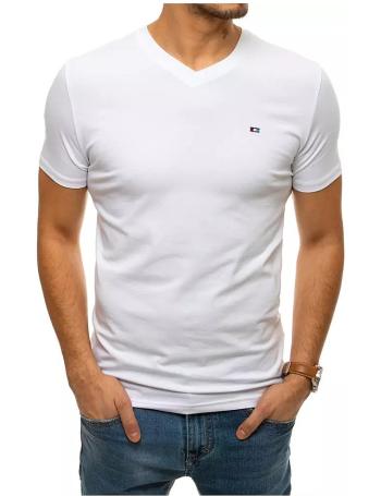 Bílé tričko s drobnou výšivkou vel. 2XL