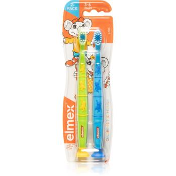 Elmex Children's Toothbrush zubní kartáček pro děti soft 3-6 years 2 ks