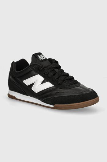 Kožené sneakers boty New Balance RC42 černá barva, URC42LB