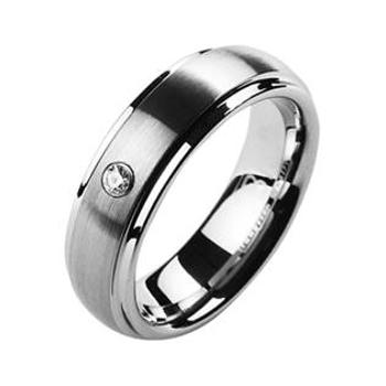 NUBIS® NWF1008 Dámský snubní prsten se zirkonem - velikost 57 - NWF1008-Zr-57