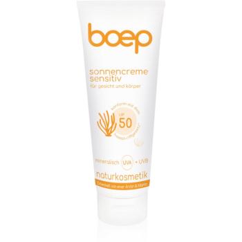 Boep Natural Sun Cream Sensitive opalovací krém SPF 50 100 ml