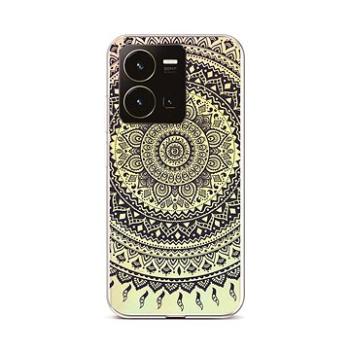 TopQ Kryt Vivo Y35 Navy Mandala 86069 (86069)