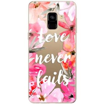 iSaprio Love Never Fails pro Samsung Galaxy A8 2018 (lonev-TPU2-A8-2018)