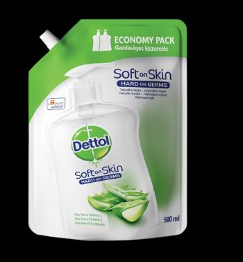 Dettol Mýdlo tekuté Náhradní náplň Aloe Vera a vitamín E 500 ml