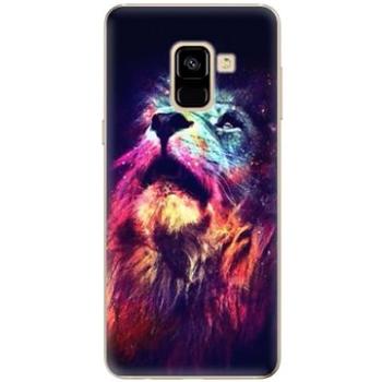 iSaprio Lion in Colors pro Samsung Galaxy A8 2018 (lioc-TPU2-A8-2018)