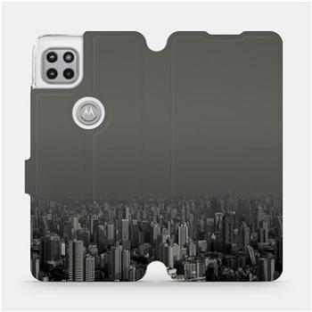 Flipové pouzdro na mobil Motorola Moto G 5G - V063P Město v šedém hávu (5903516573783)