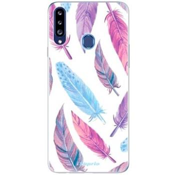 iSaprio Feather Pattern 10 pro Samsung Galaxy A20s (feather10-TPU3_A20s)